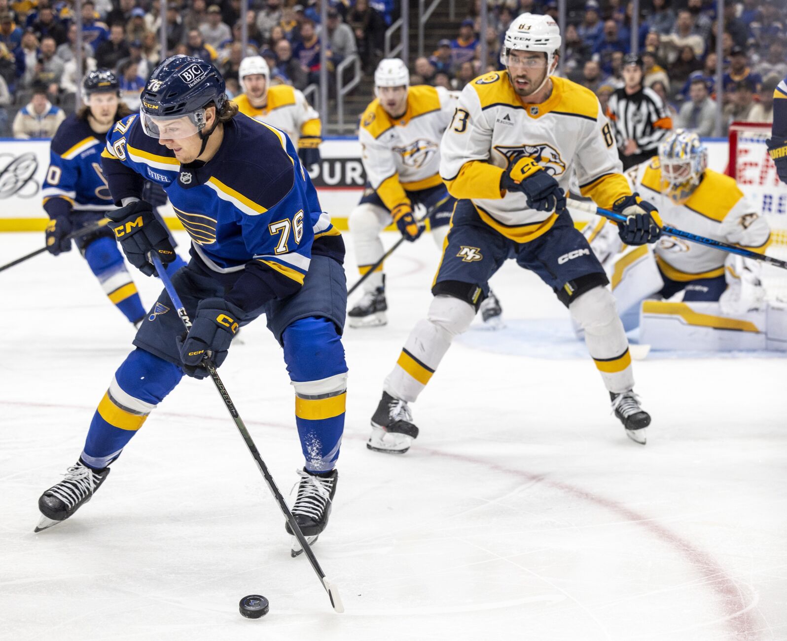 St. Louis Blues vs Nashville Predators